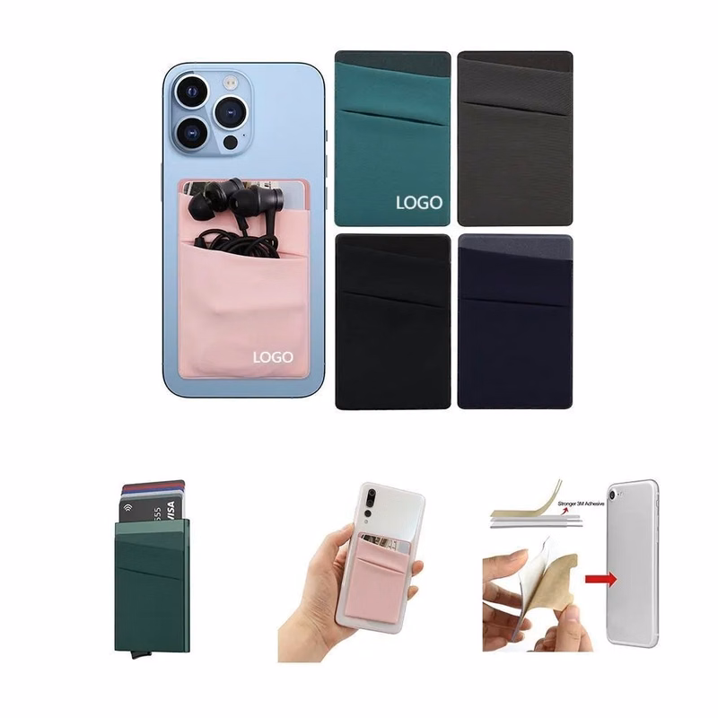 Card Holder Sticker On Wallet And Phone
