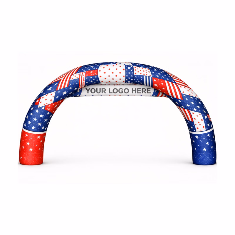 10' Cold Air Arch Round w/ Banner