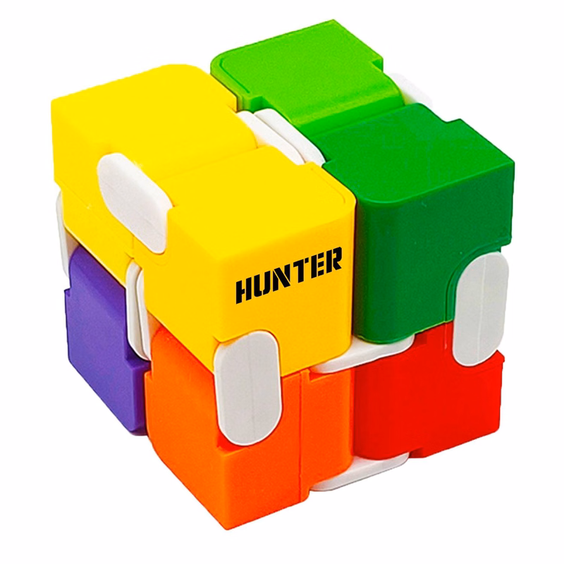 Rainbow Magic Puzzle Flip Cube Finger Fidget Toy