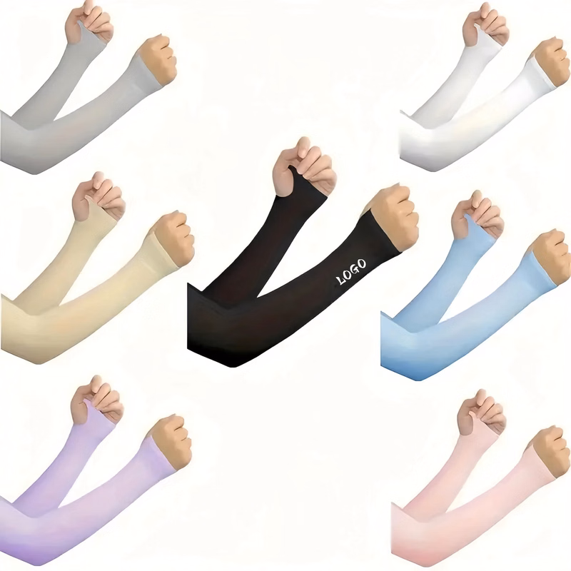 MOQ100 Summer Ice Silk Sunscreen Sleeves