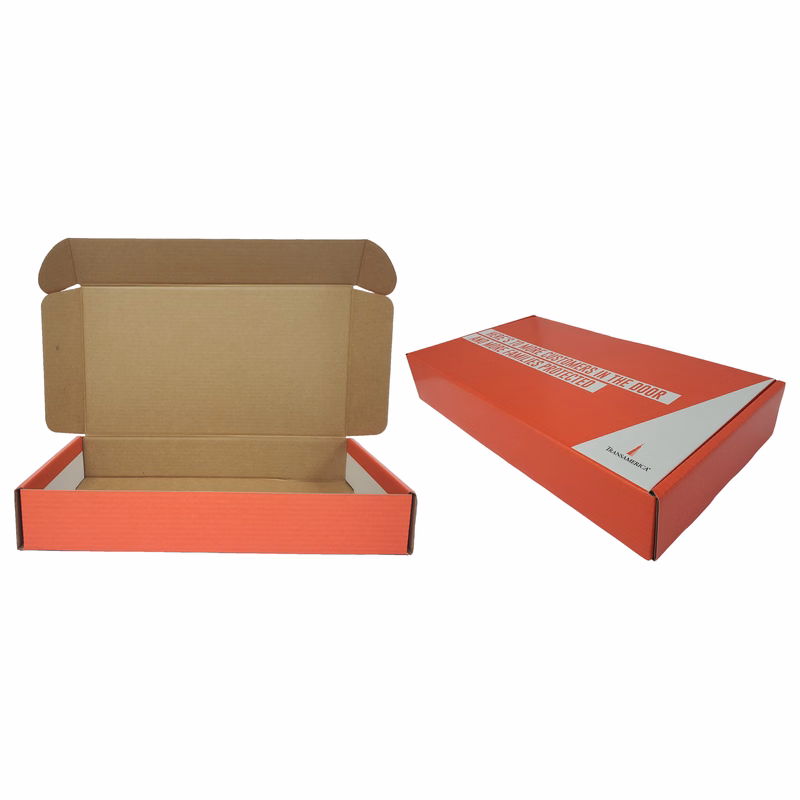 18" x 10" x 3" - B-Flute Outside Tuck Box