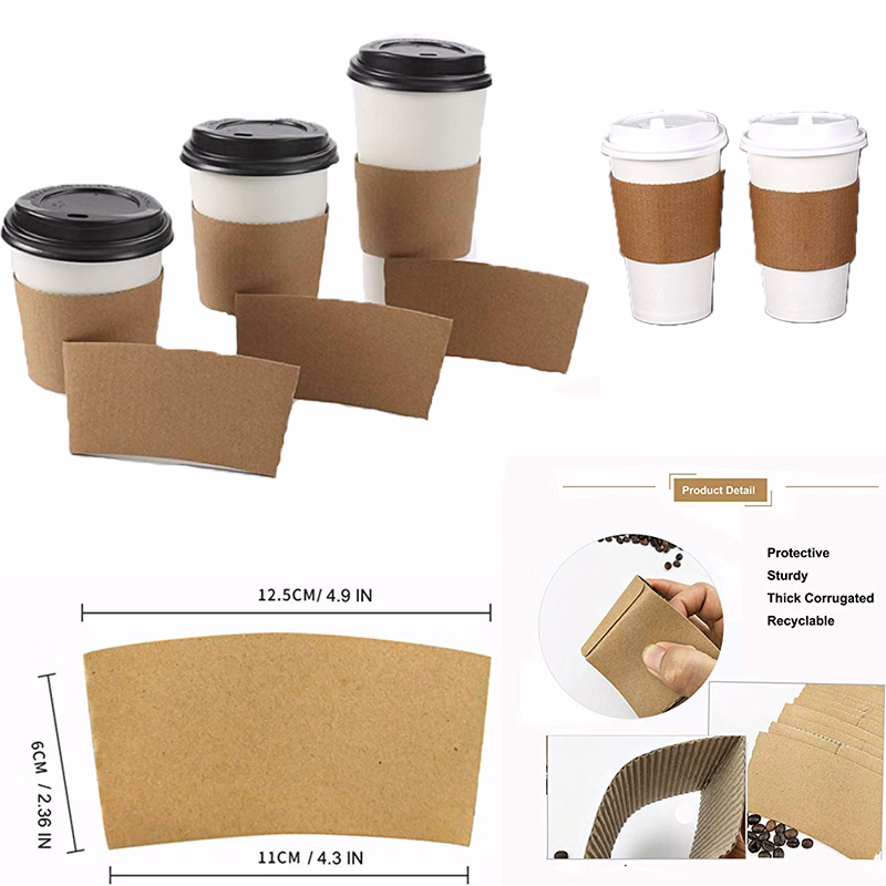 Protective Insulated Coffe Cup Sleeves for 12OZ 16OZ