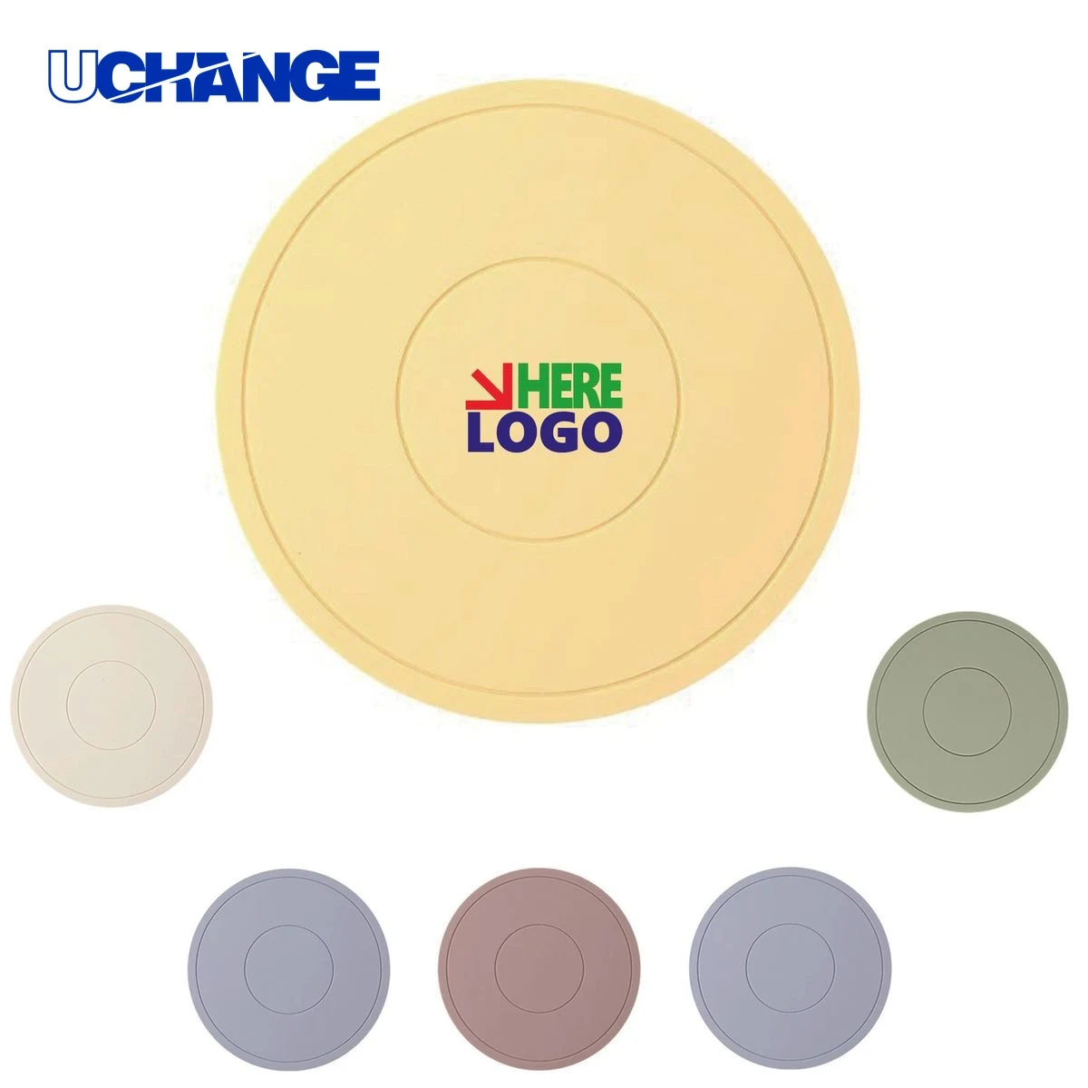 Full Color Silicone Heat Insulation Placemat for Table 1