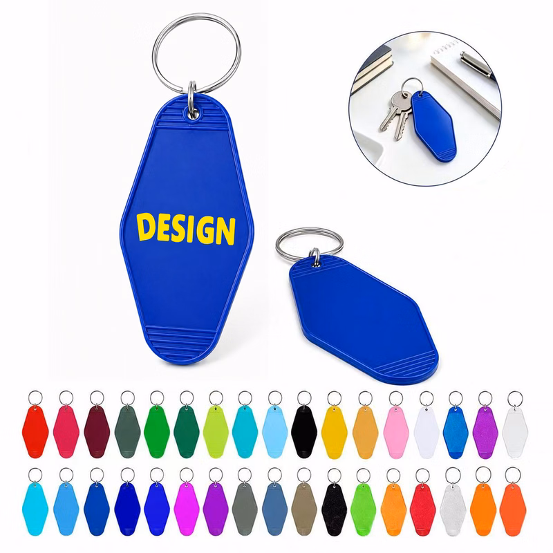 Custom Plastic Key Chain Tag
