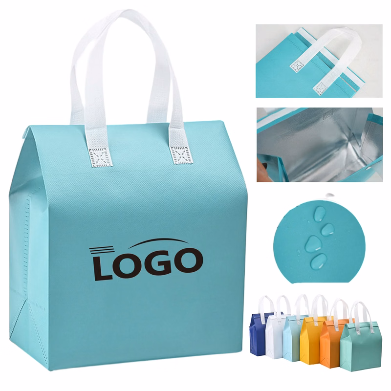 Non-Woven Insulated Lunch Tote Bag