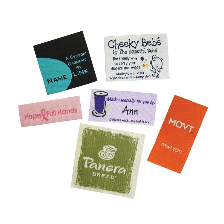 Woven Label Up To 14 Sq. Inches - "Elite" Weave 1