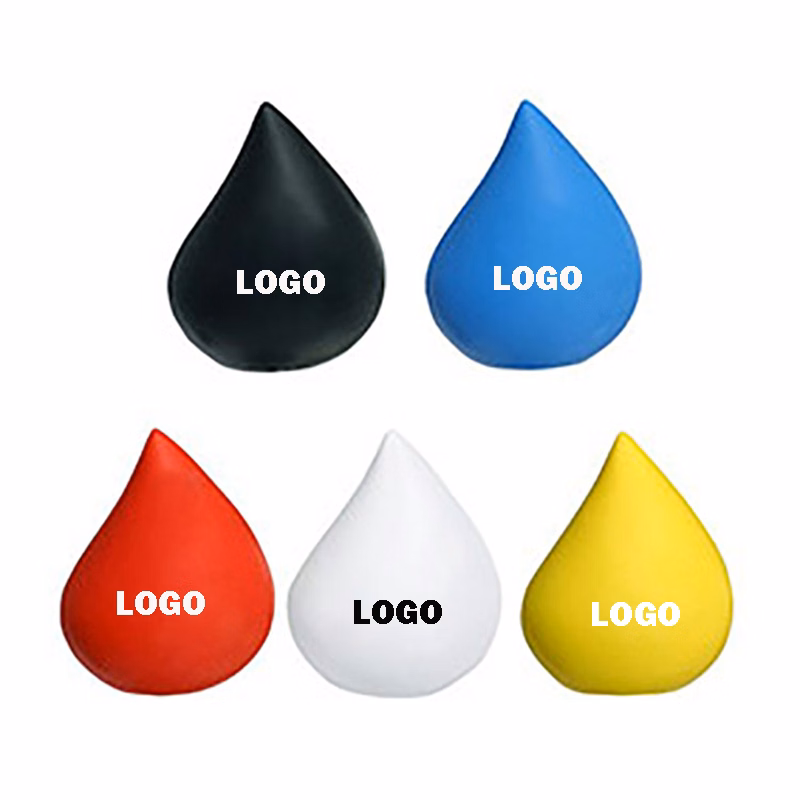 PU Stress Relief Balls for Kids Adults Water Drop