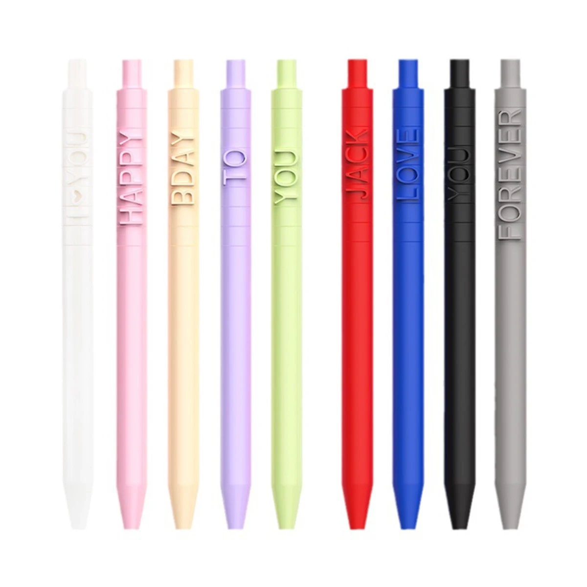 DIY Customized Lettering Neutral Pen 1