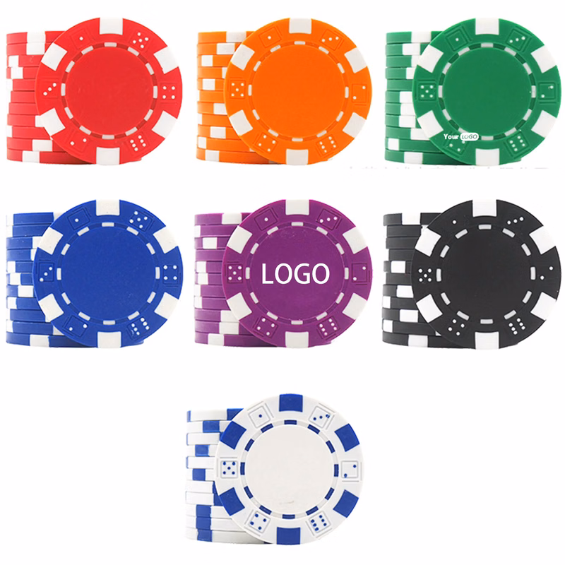 Poker Chips ABS Casino Style Tokens
