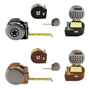 5 In 1 Tape Measure Calculator Pen LED Light Sticky Notes 1