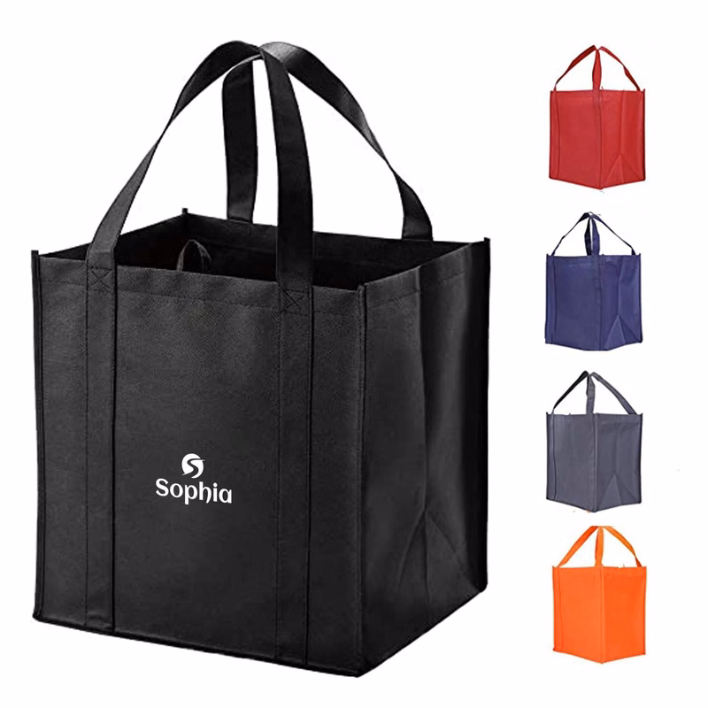 Reusable Reinforced Handle Grocery Bags