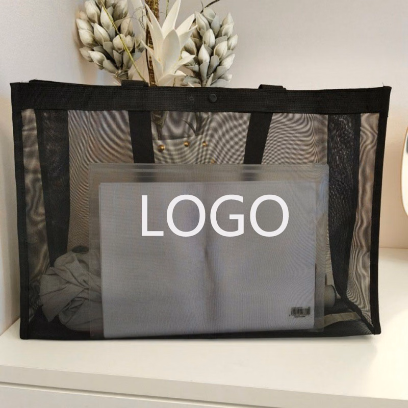 Foldable Mesh Bench Tote Bag