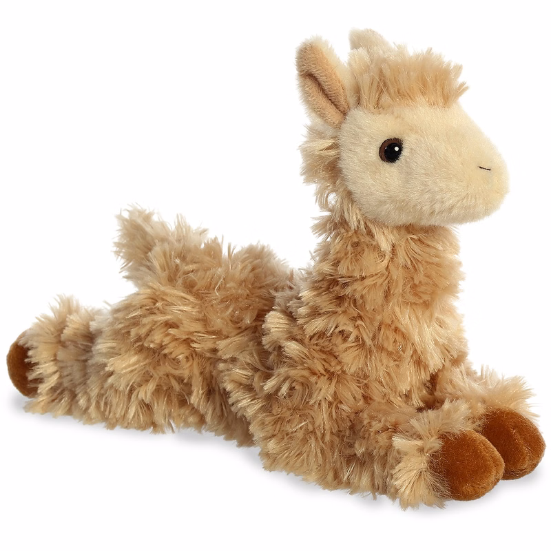 Lux Series Plush toy stuffed animal Llama Brown