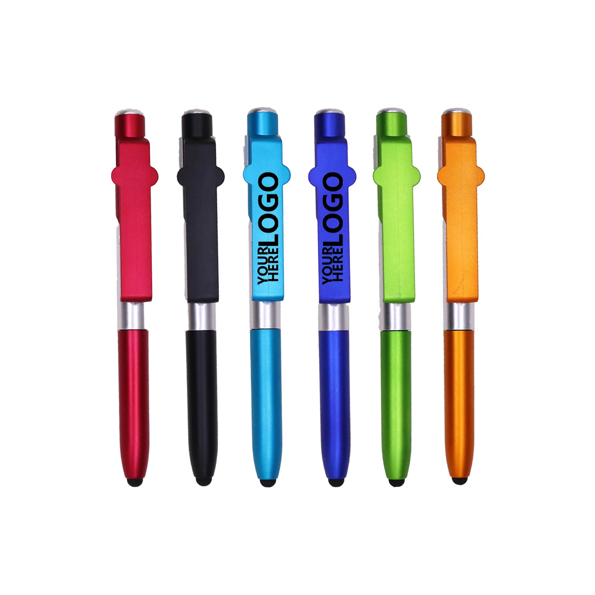 Multi-Function Capacitive Pen with LED Light and Phone Stand 1