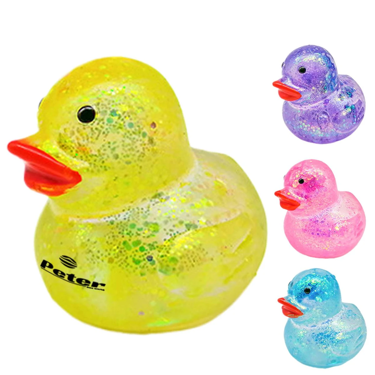 Non-toxic TPR Duck Stress Relief Toy 1