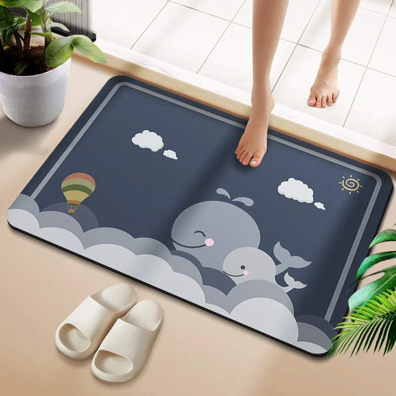 Super Absorbent Bath Mat/Quick-drying Bathroom Mats/Super Absorbent Living Room Floor Mat 1