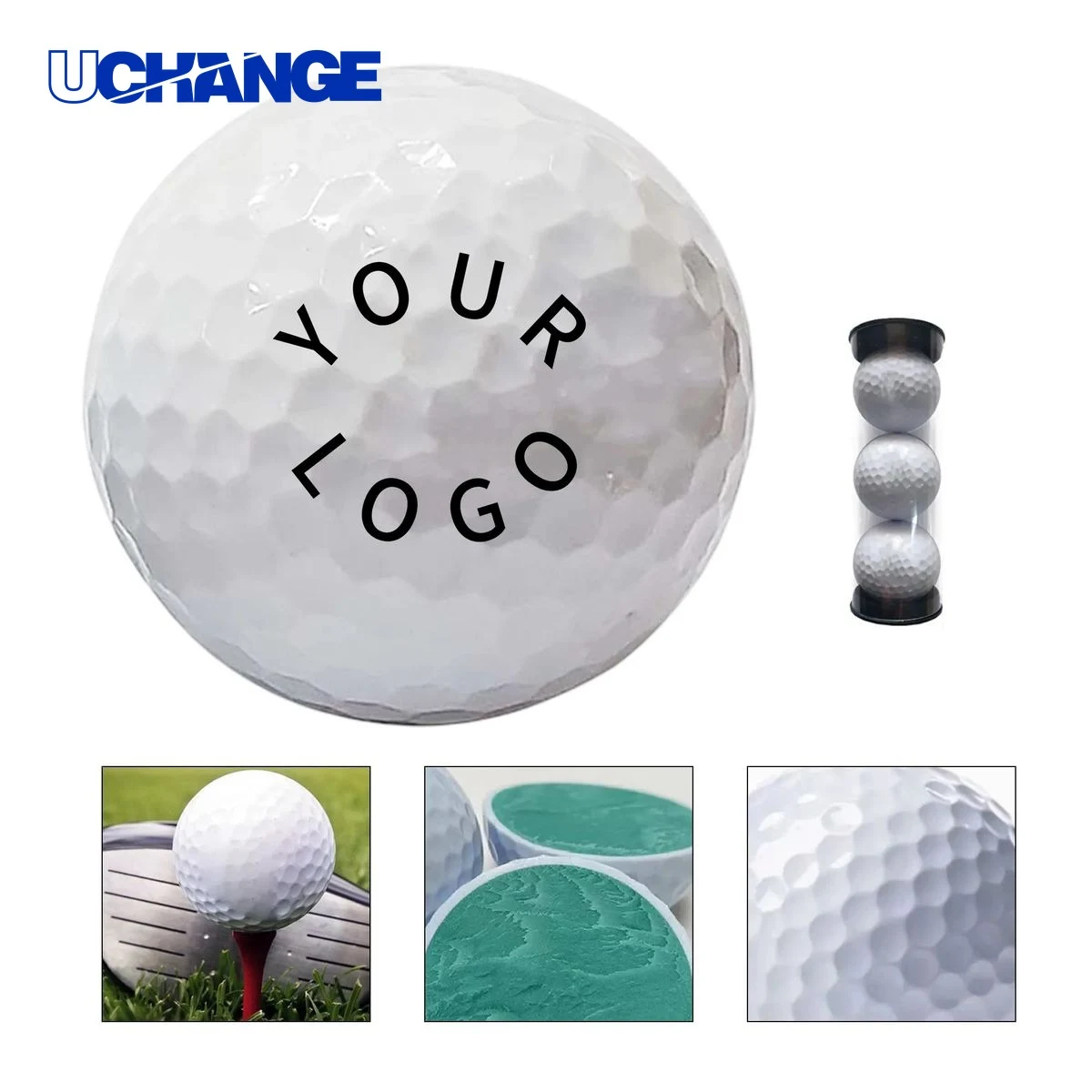 Three Golf Balls Tube Pack Set 1