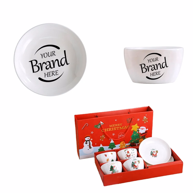 Christmas Round Dinnerware Set