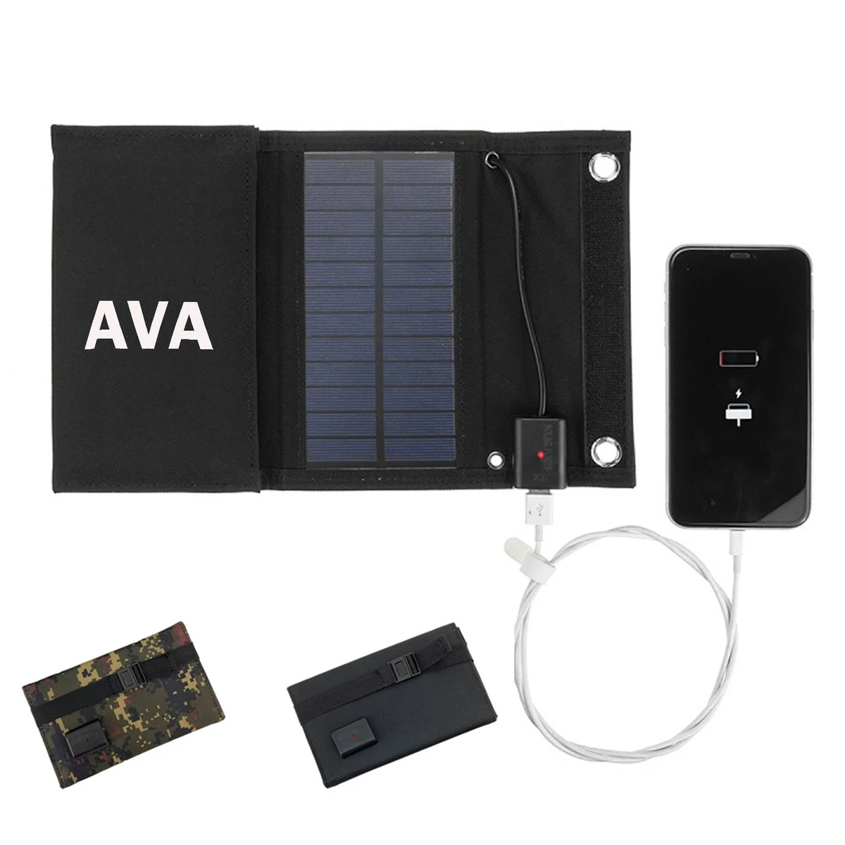 Foldable USB Solar Panel Charger 1