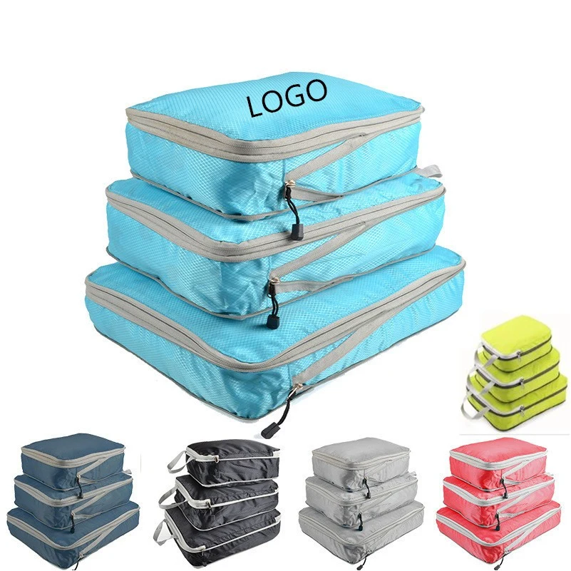 3 Pcs Compression Packing Cubes Bags Set 1