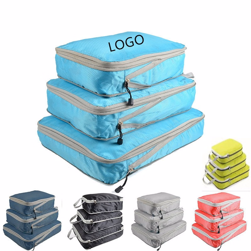 3 Pcs Compression Packing Cubes Bags Set