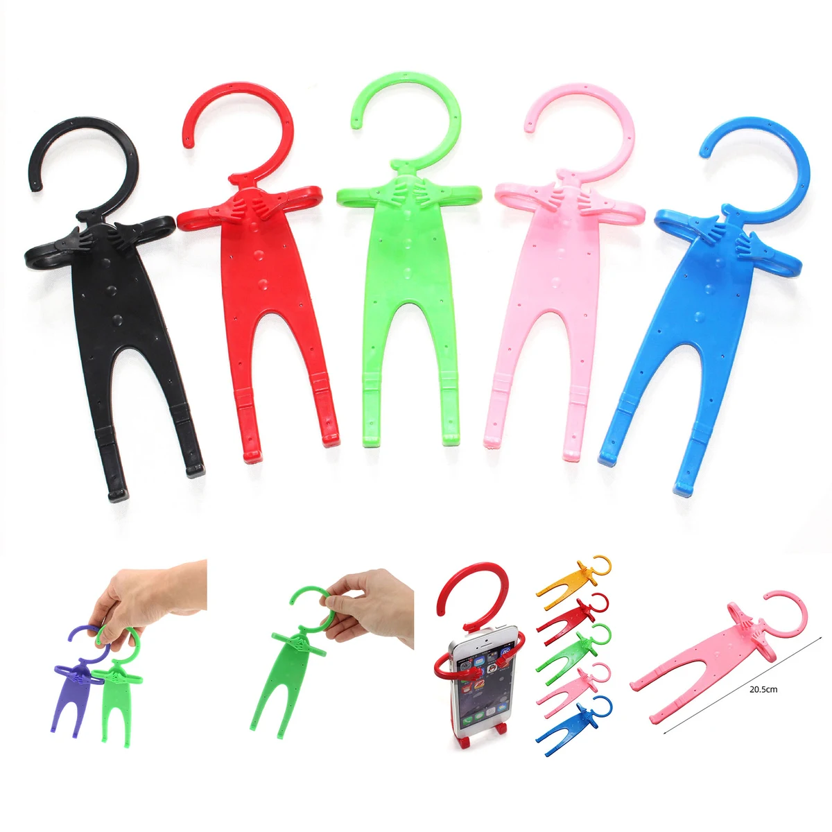 Cell Phone Desk Human Shape Stand Holder 1