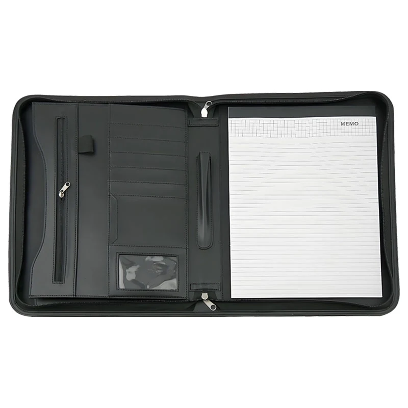 Contemporary Zippered Portfolio 1