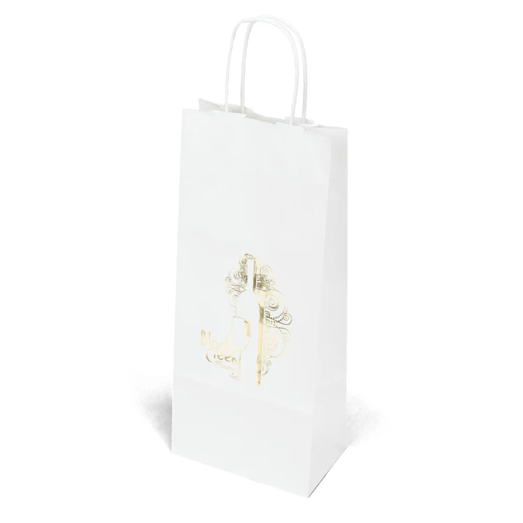 Vino - White Shopper - Foil Print 1