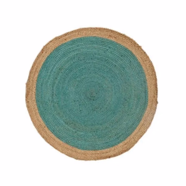 Round Shape Handmade Custom Design Jute Rugs