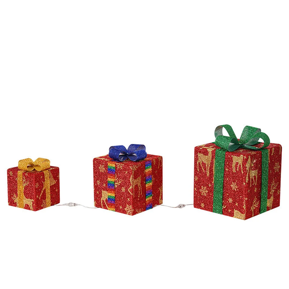 3 PCS Set Christmas Glow Gift Box 1