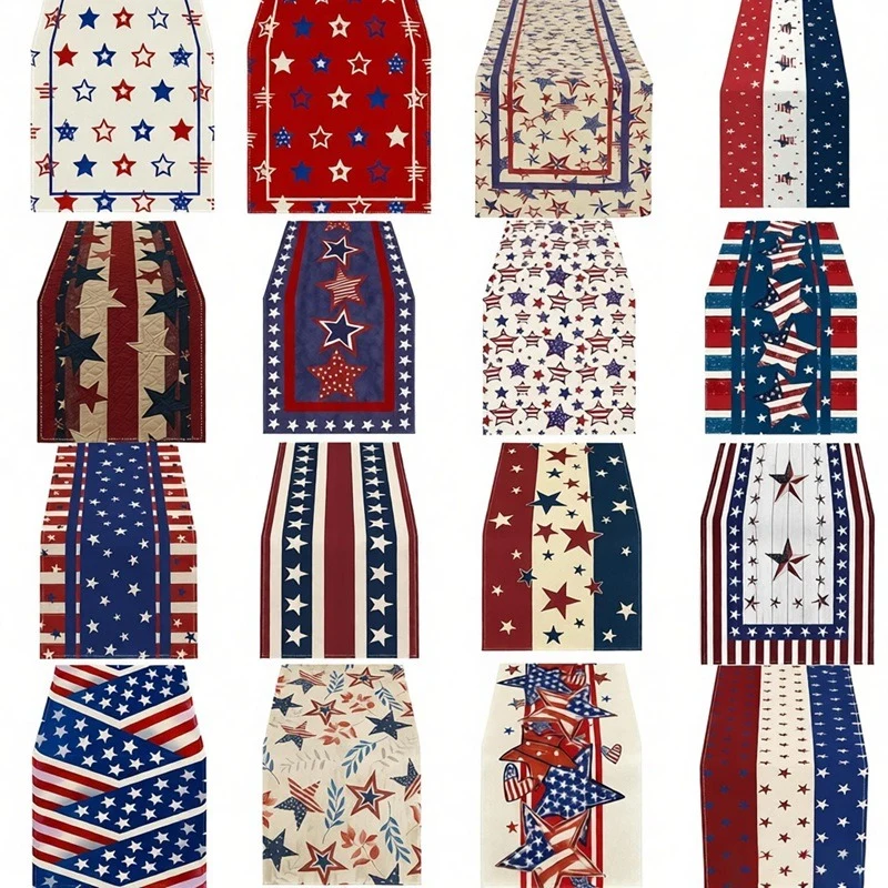 USA 250th Independence Day Table Runner 1