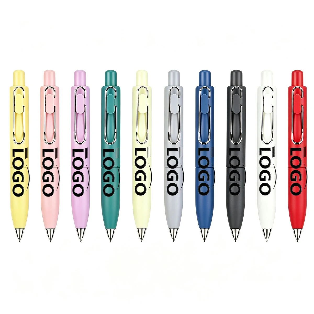 Stylish Multicolor Retractable Gel Pens 1