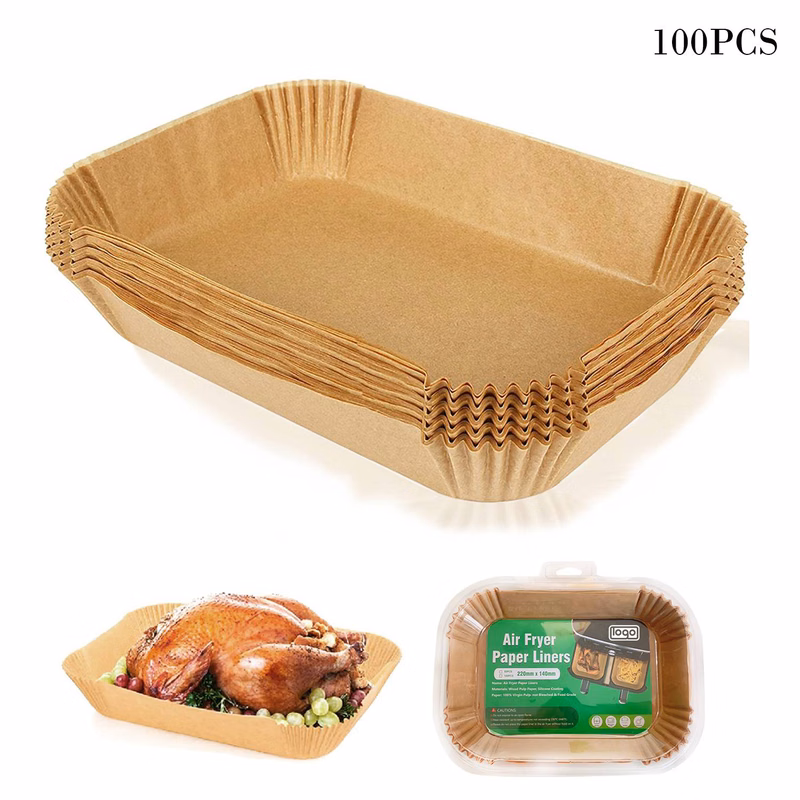 Disposable Rectangular Air Fryer Paper