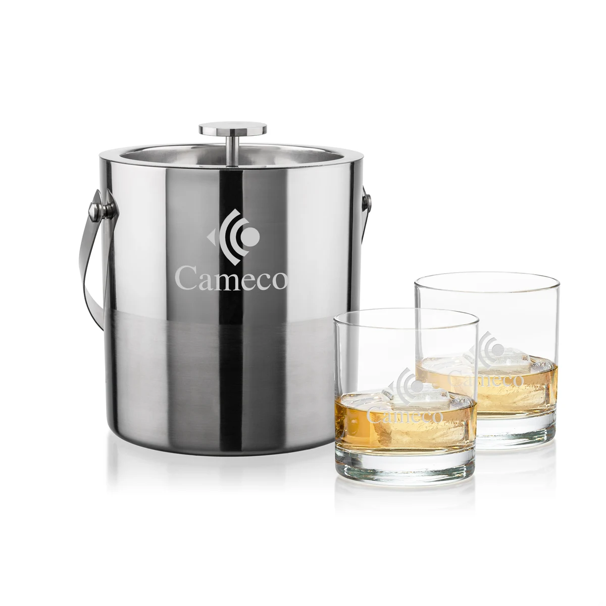 Catania Ice Bucket & Aristocrat On-the-Rocks Set 1