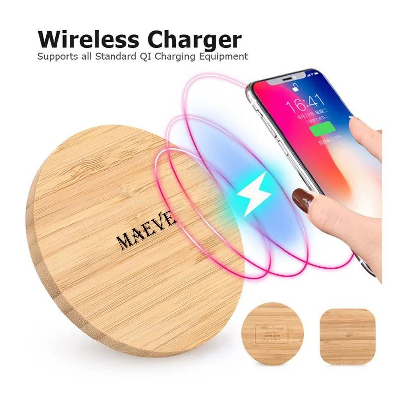 Bamboo Wireless Charger 10W 1