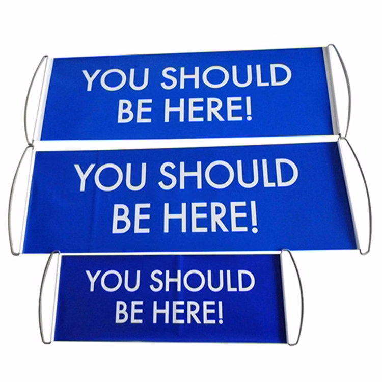 Fast Shipping Hand Held Scroll/Roller Banner