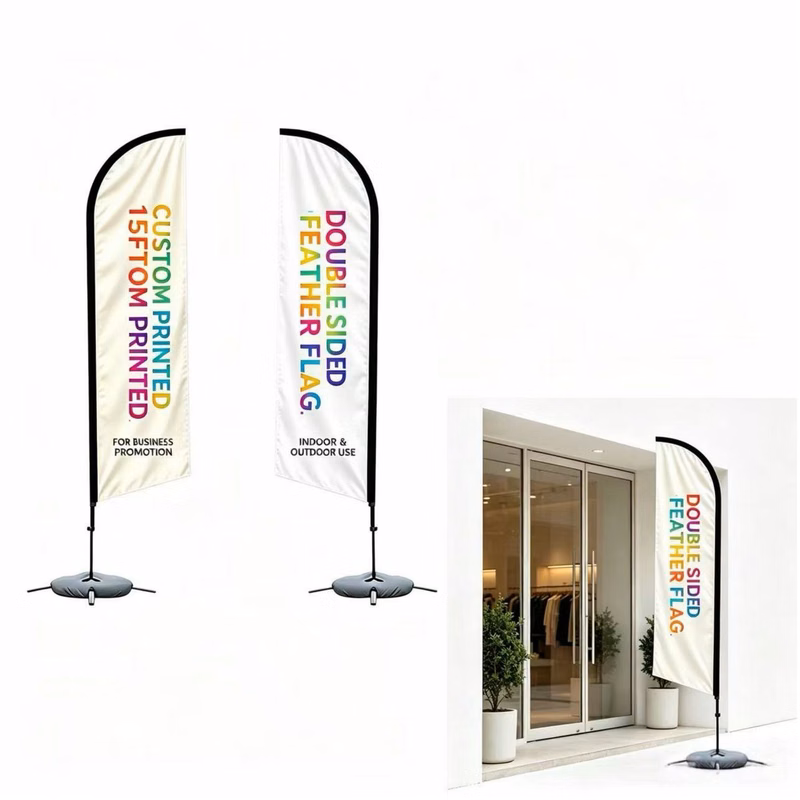 Custom Feather Flag for Business Outside