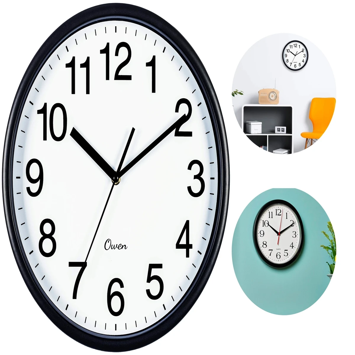 12" Slim Wall Clock 1