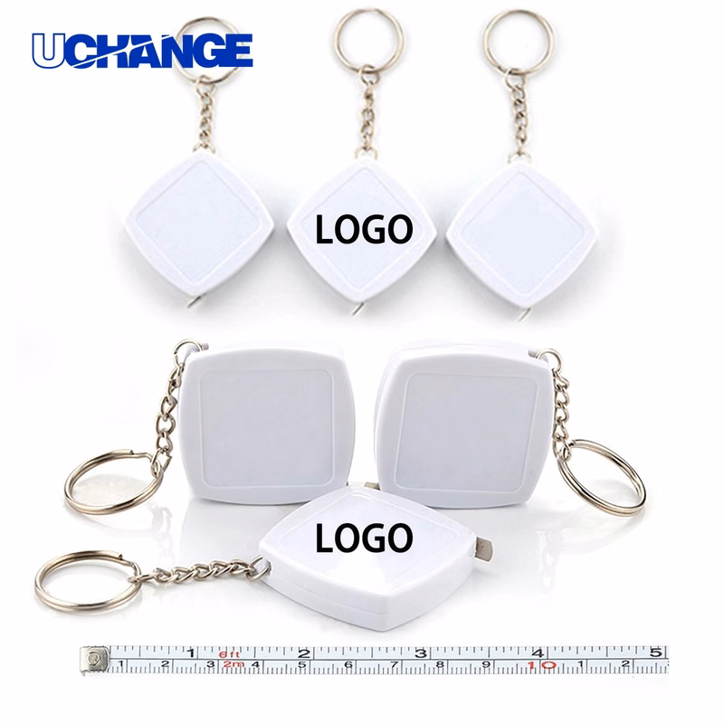 ABS Mini Tape Measure Keychain Tool