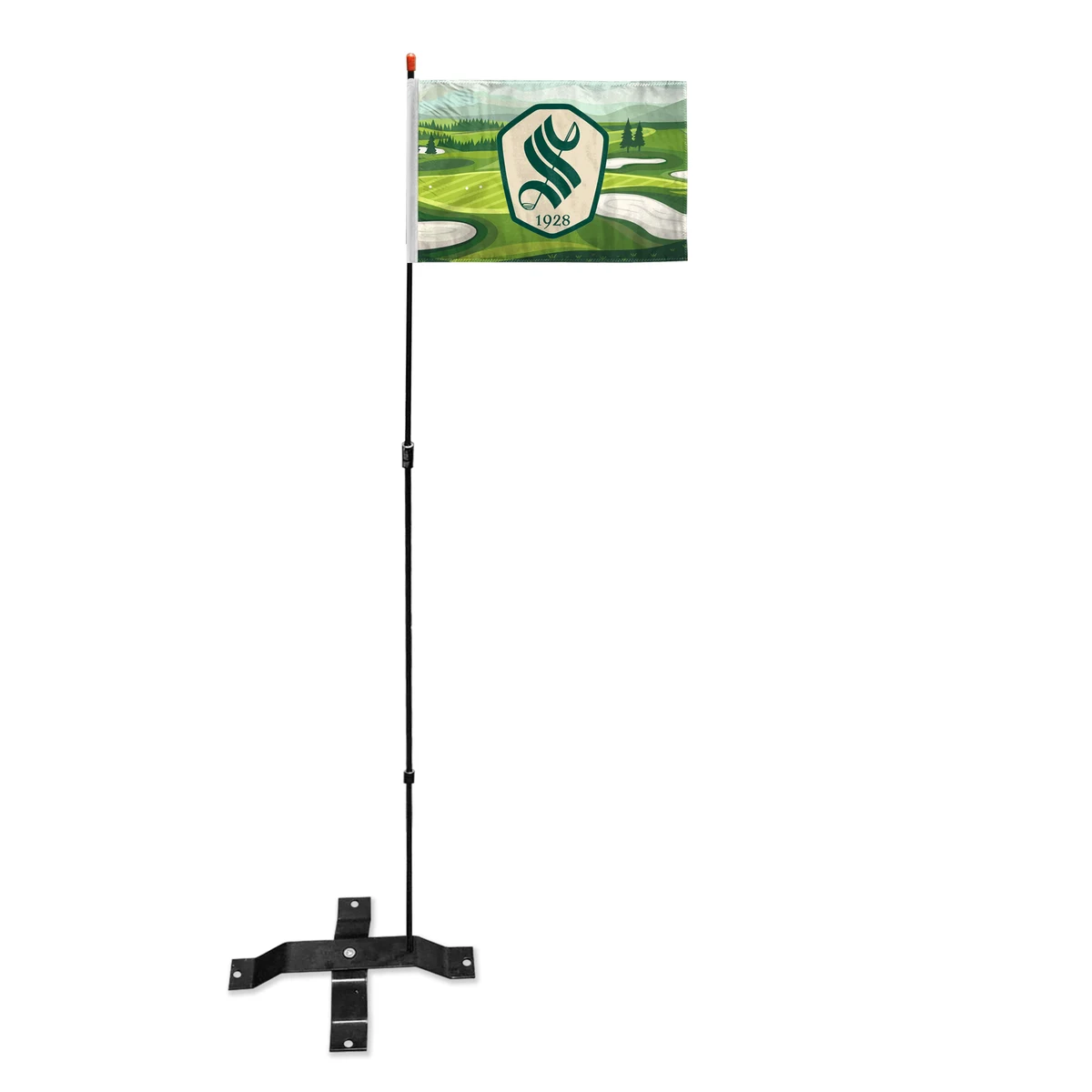 5' Indoor Golf Flagpole Kit 1