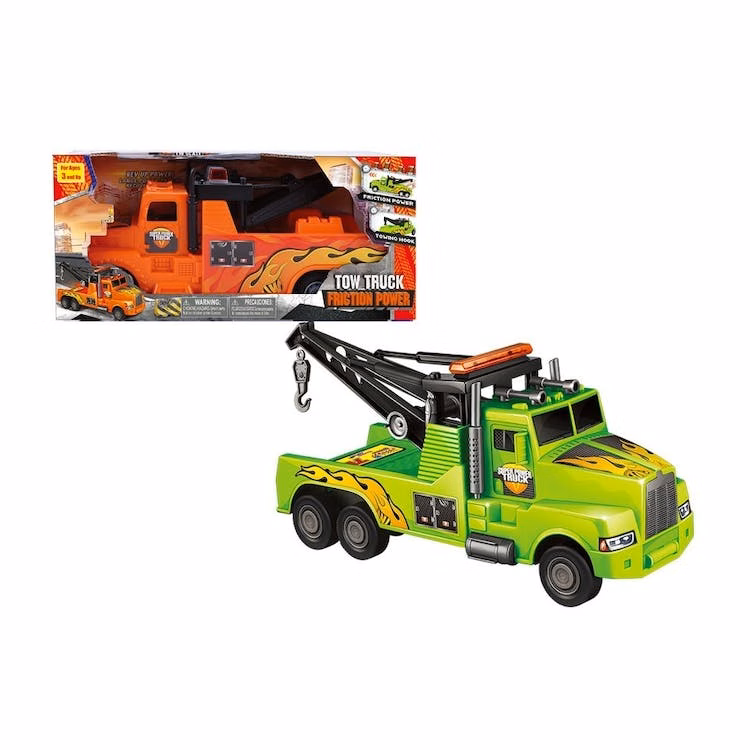 Friction Mega Tow Trucks - 10.85" 2 Colors