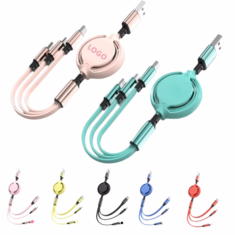 Long 41" Harrier 3-in-1 Charging Cable