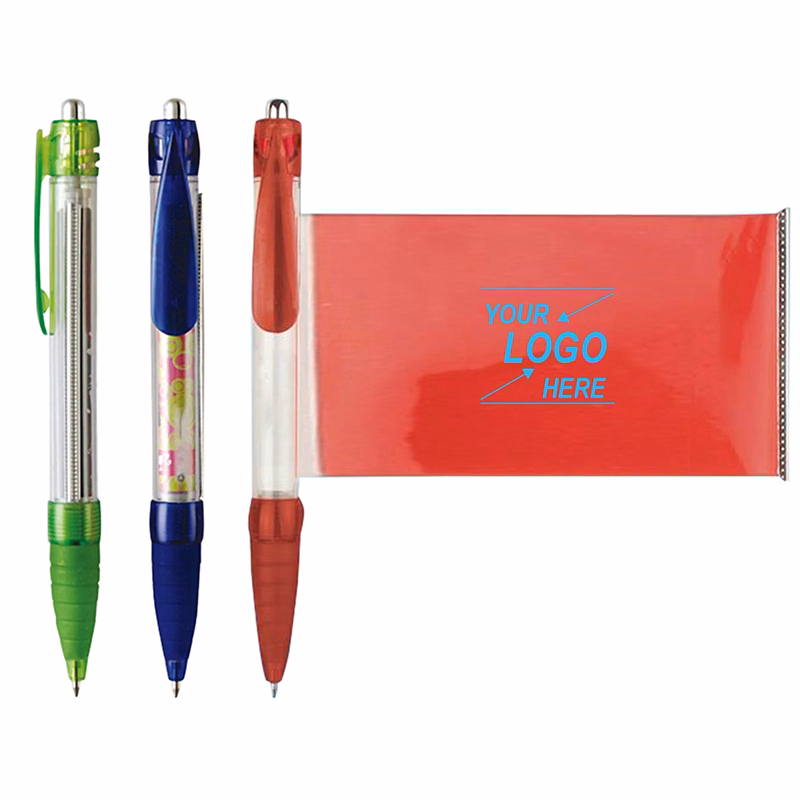 Click Action Ballpoint Banner Pen