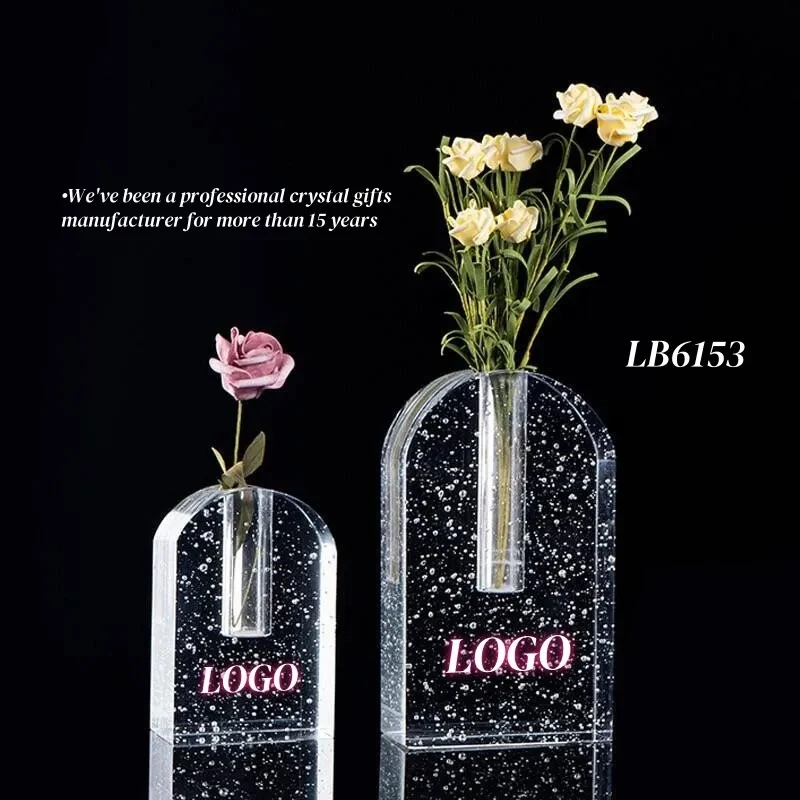 Arch Crystal Bubble Vase Centerpieces for Tables 1