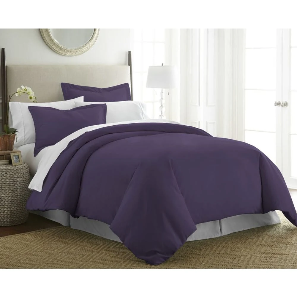 Duvet Cover Sets - Purple King 3 Piece 1
