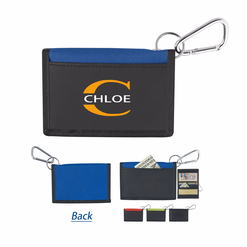 Wallet With Carabiner