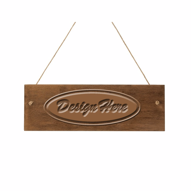 Wood Products Home Signage