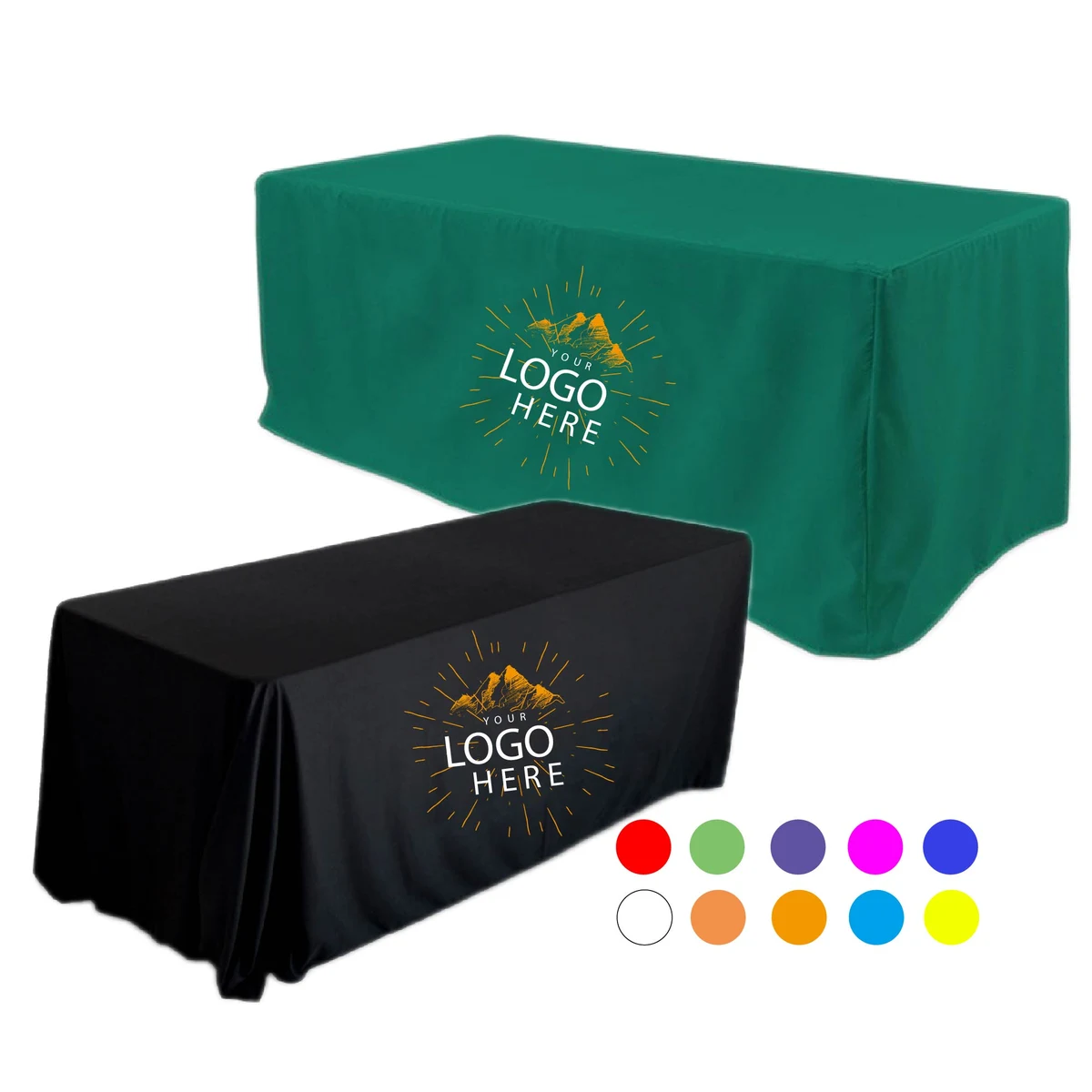 Full Color 6` Table Cover Throw 1