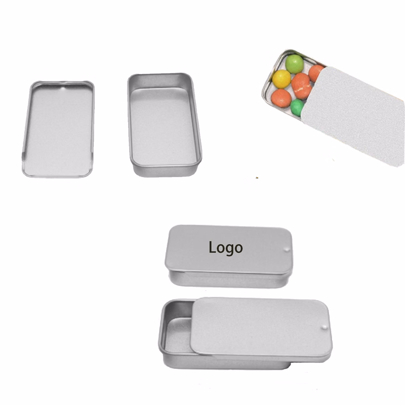 Mini Tin Box With Slip Lid