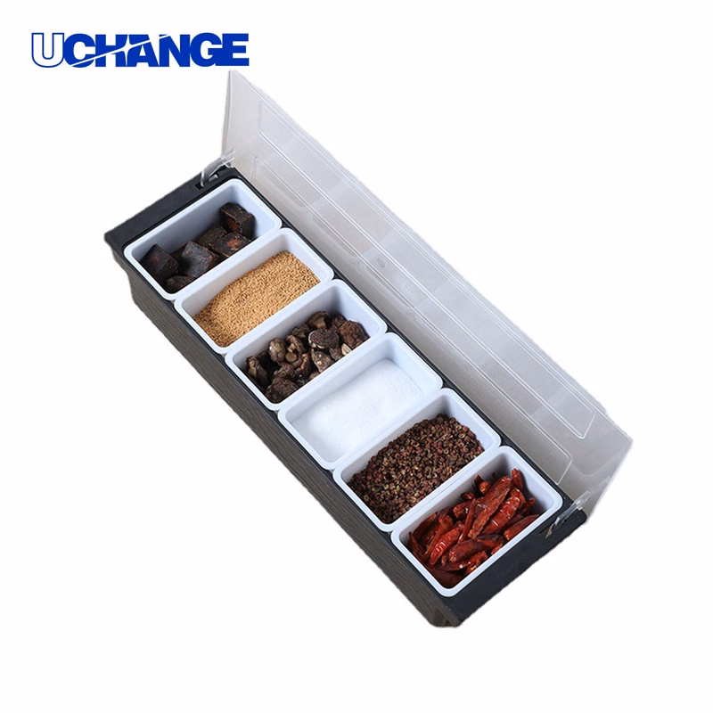 Bar Fruit Condiment Caddy with Lid